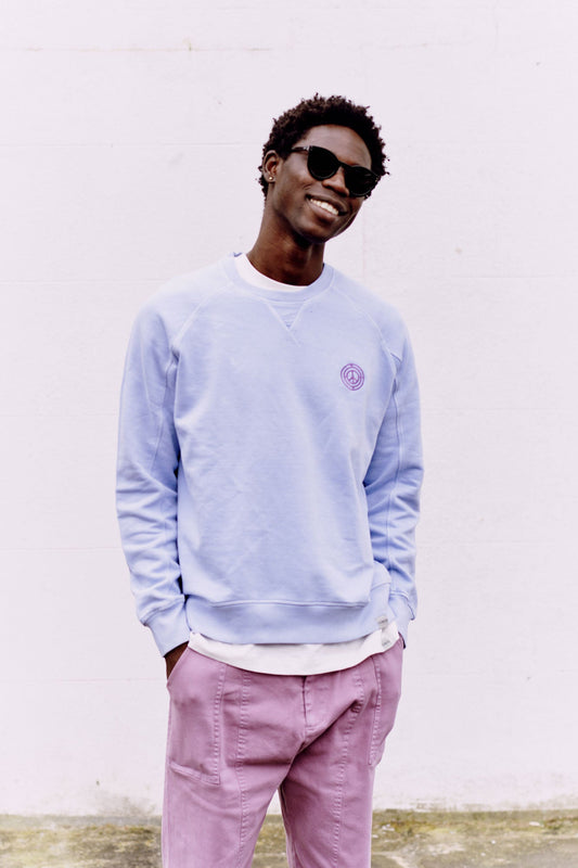 Mens ANTON Sweater - Lavender