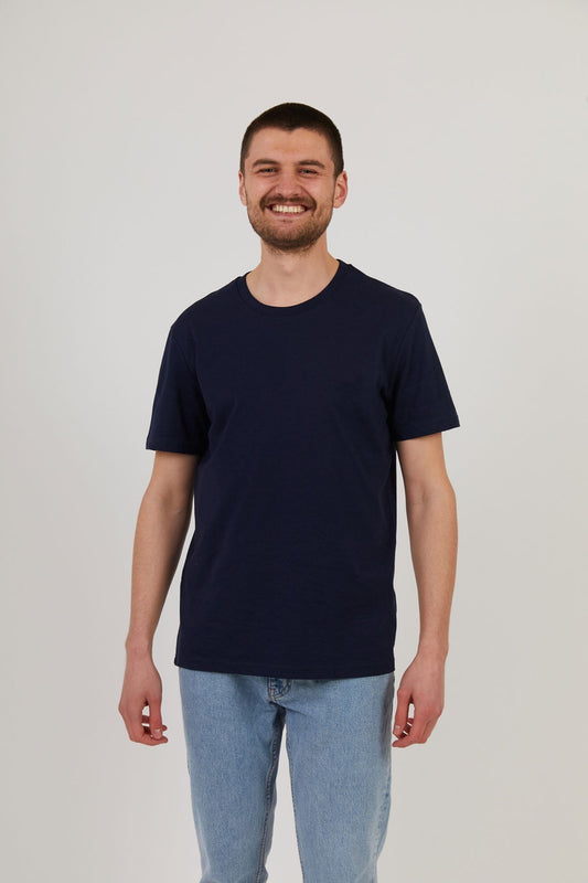 Seconds & Samples - Men's Navy Organic Cotton T-Shirt