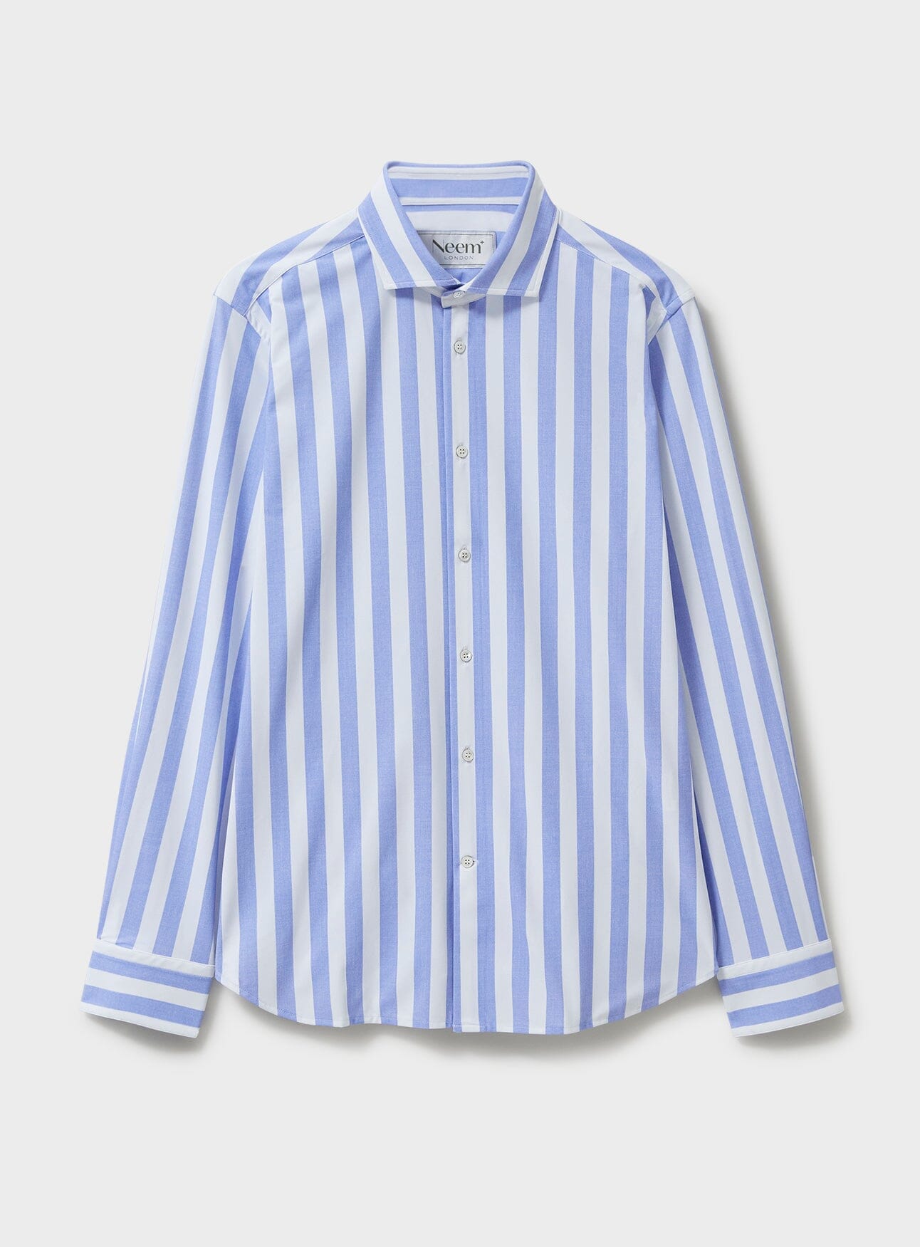 Comfort Shirt Sky Rowers Stripe Cut Away Men's Shirt Comfort Shirts Neem London 