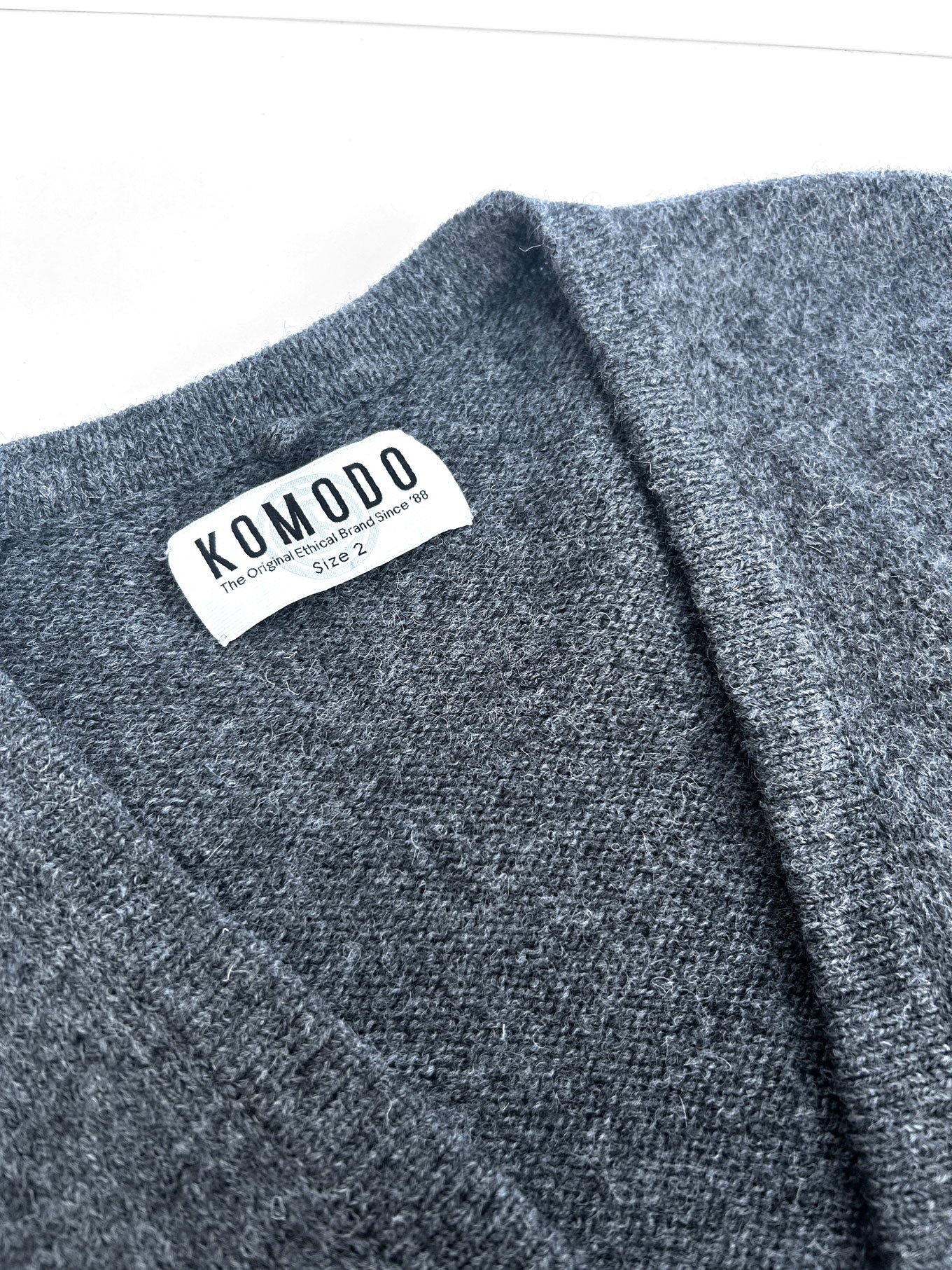 BATSA Wool Cardigan - Grey