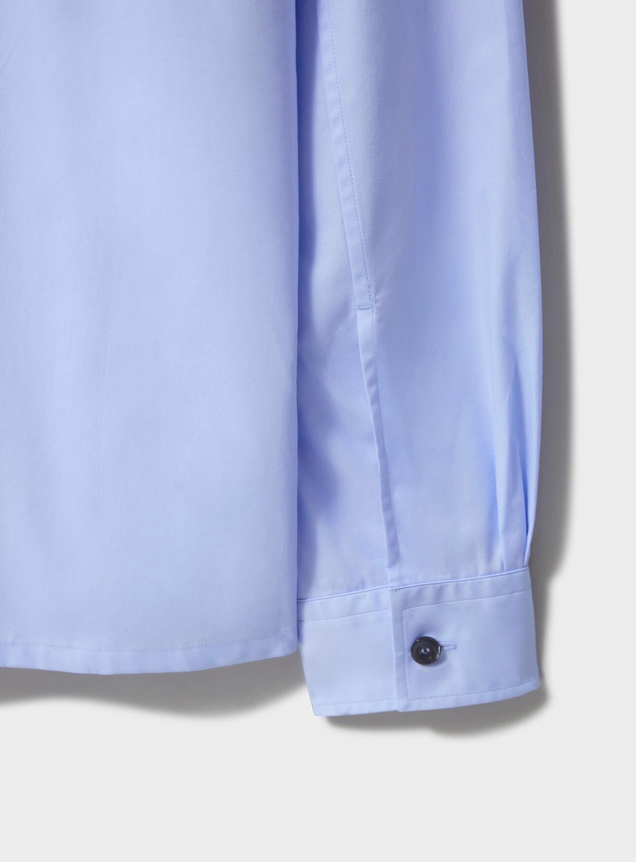 Regenerative Cotton Poplin Sky Spittalfields Over-Shirts Neem London 