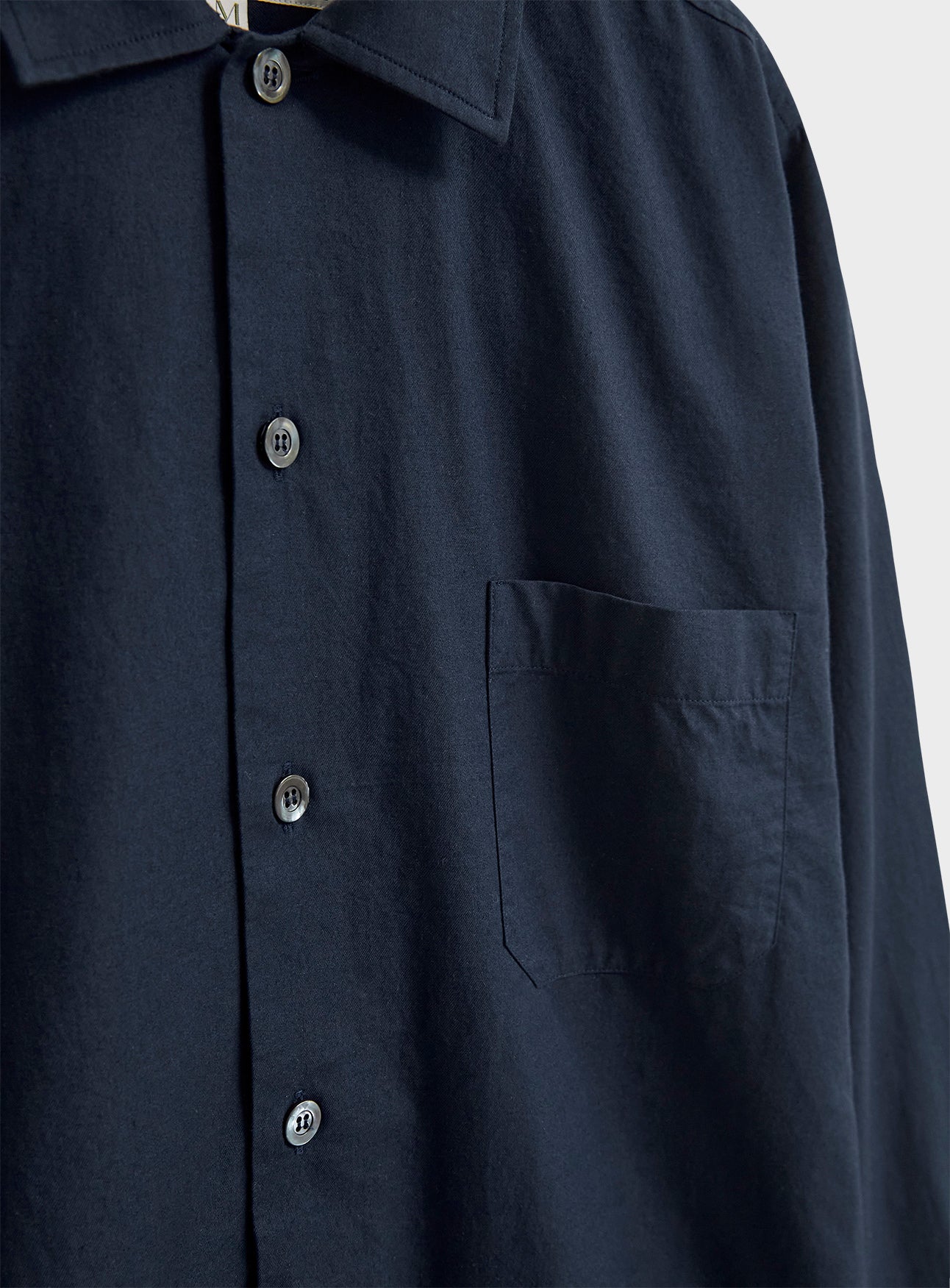 Regenerative Cotton Navy Shirt Jacket Pre-order Neem Global 