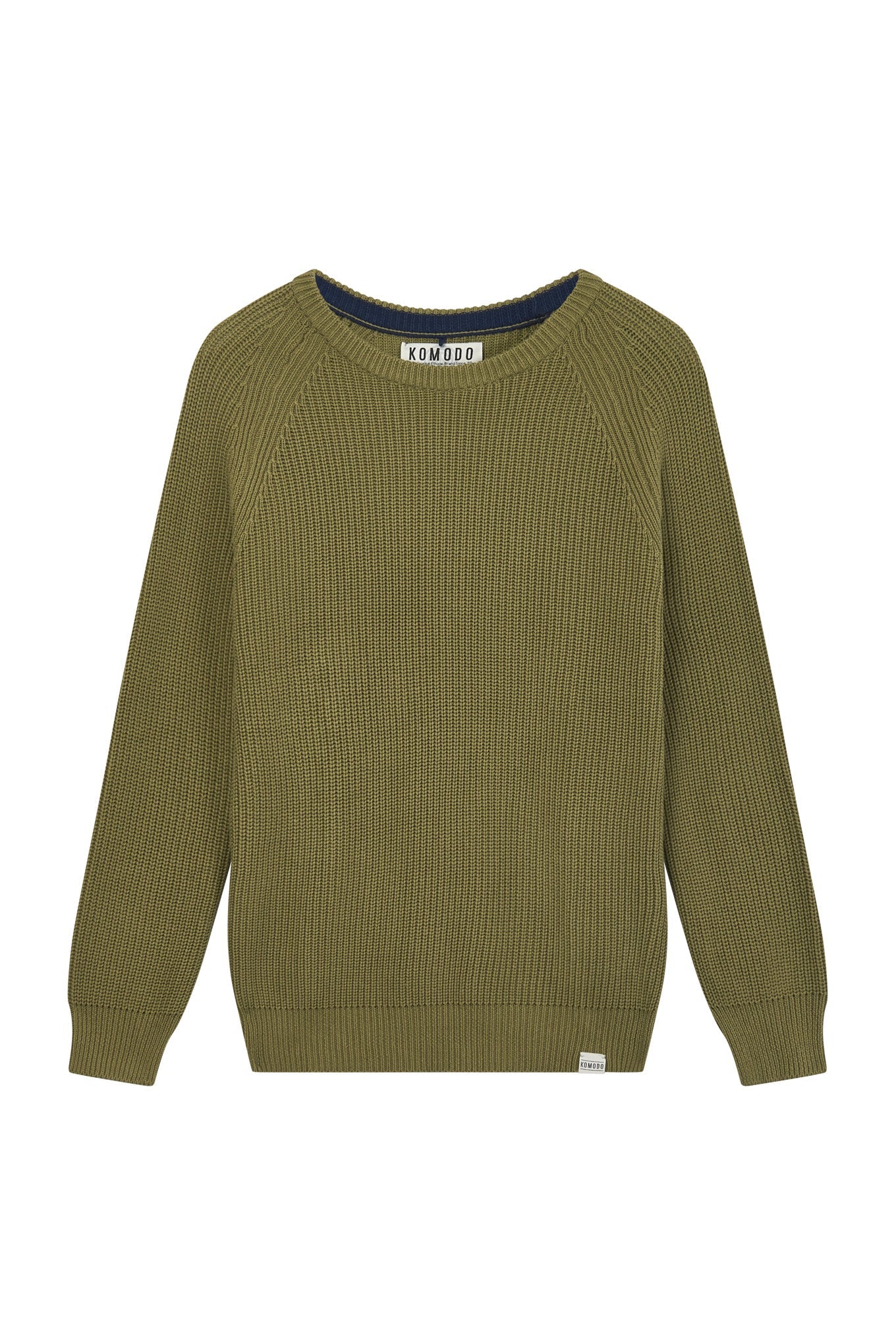 SERGIO Jumper Men's GOTS Organic Cotton - Sage Green