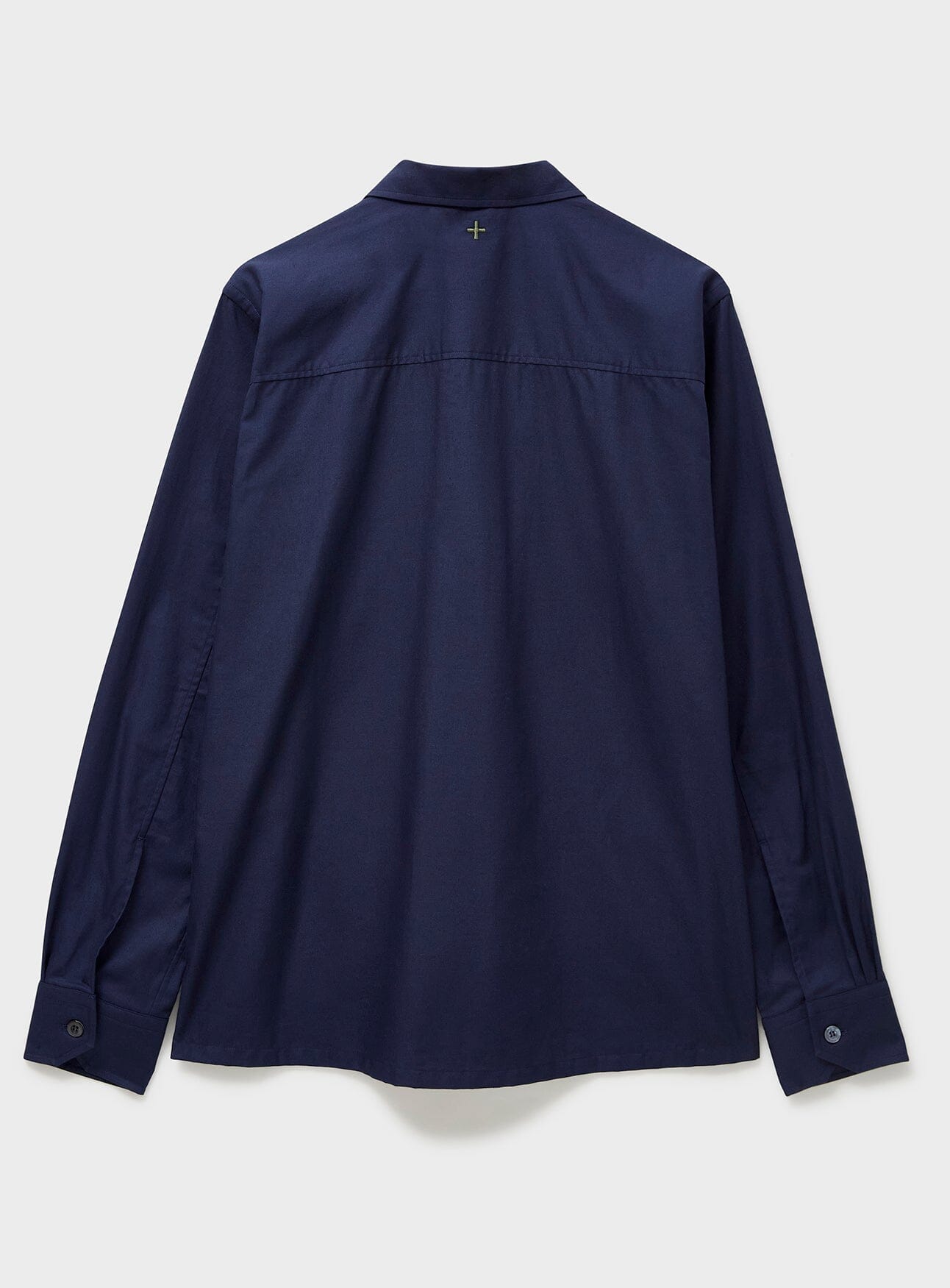 Regenerative Cotton Navy Overshirt Over-Shirts Neem London 