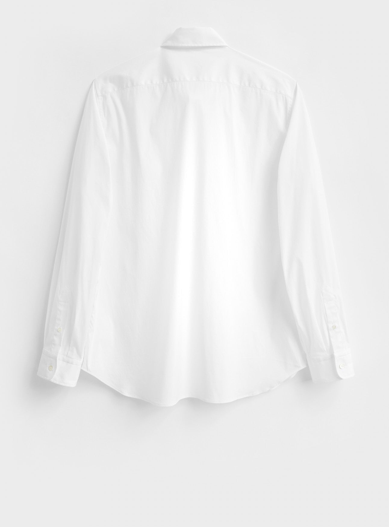 Recycled Italian White Oxford Modern Button-down Popover Shirt White Shirts Neem Global 