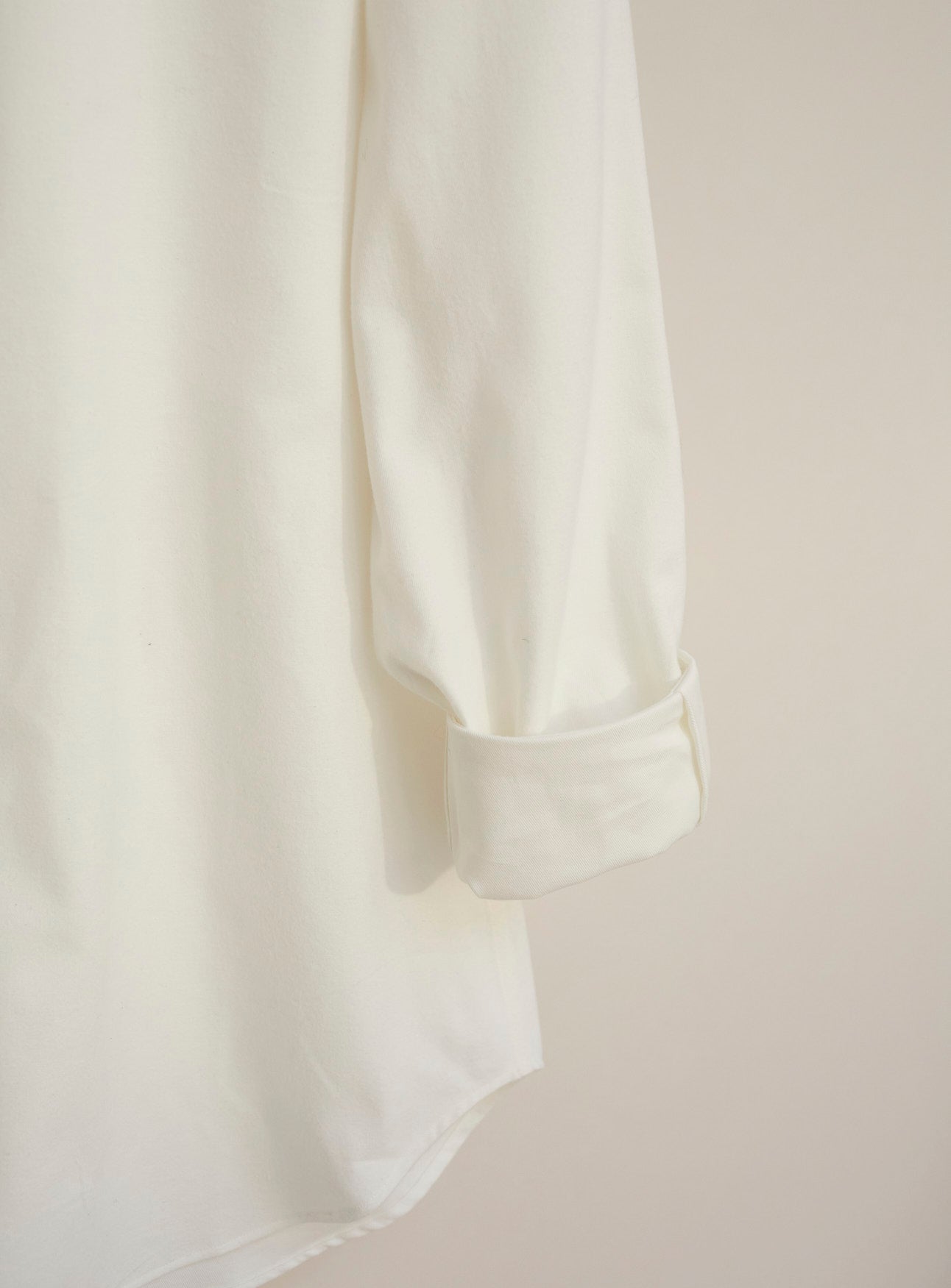 Recycled White Nehru Collar Shirt White Shirts Neem Global 