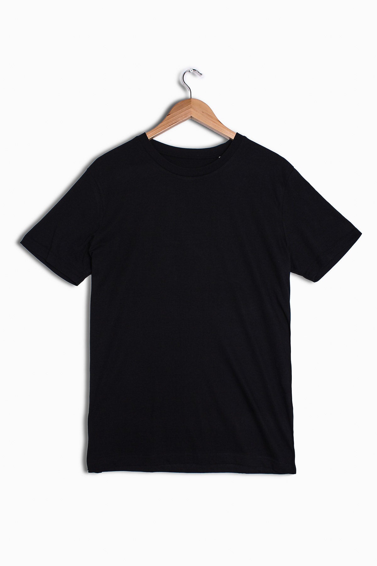 Men's Black Organic Cotton T-Shirt