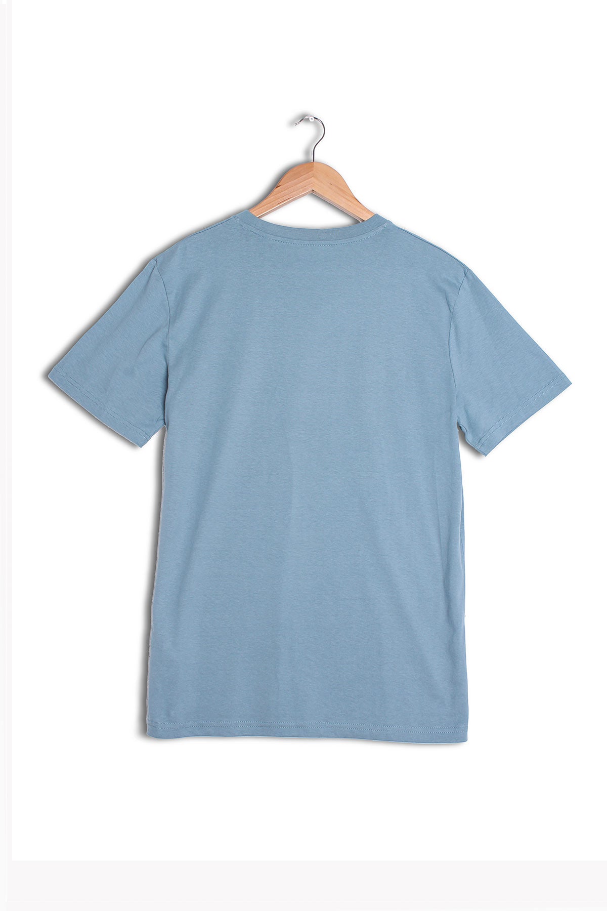 Men's Steel Blue Organic Cotton T-Shirt
