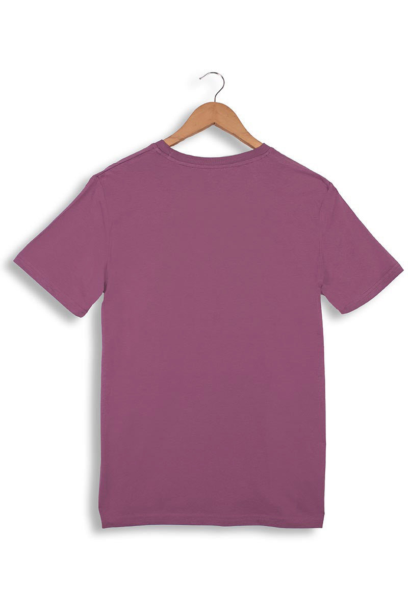 Purple Organic Cotton T-Shirt - 70s Logo
